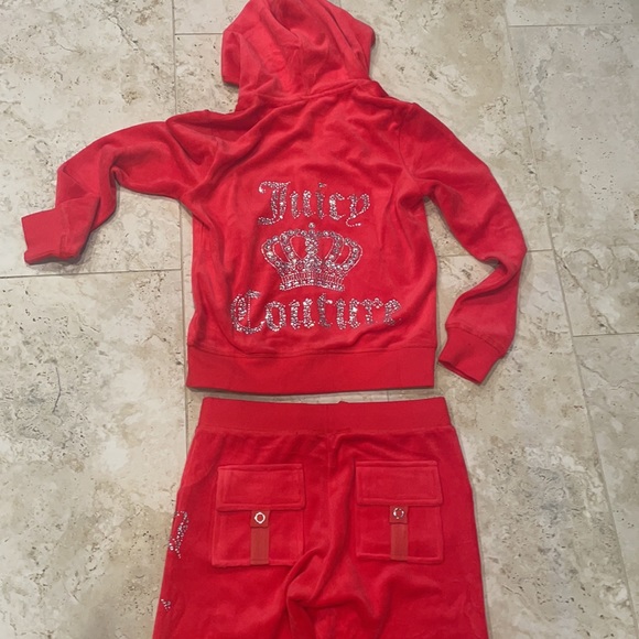 Juicy Couture Pants - - Juicy couture red outfit